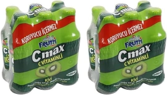 Uludağ Frutti C Max Kivi Aromalı C Vitaminli 6X200Ml.