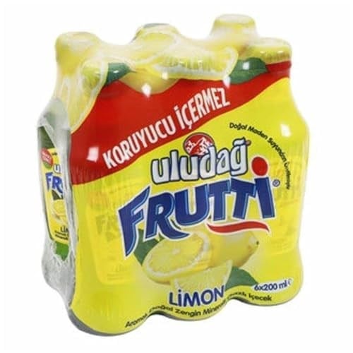Uludağ Limon Aromalı Frutti 6X200Ml.