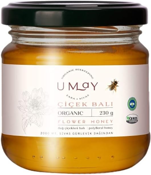Umay Herbal Organik Çiçek Balı Poliflora 230 Gr