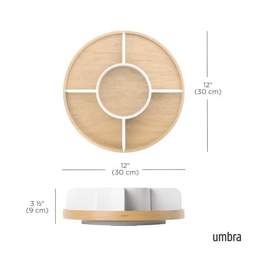 Umbra Bellwood Düzenleyici - Tezgah Üstü, Doğal/Beyaz