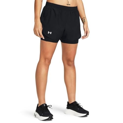Under Armour 2si 1 arada şortla uçun Şort Kadın