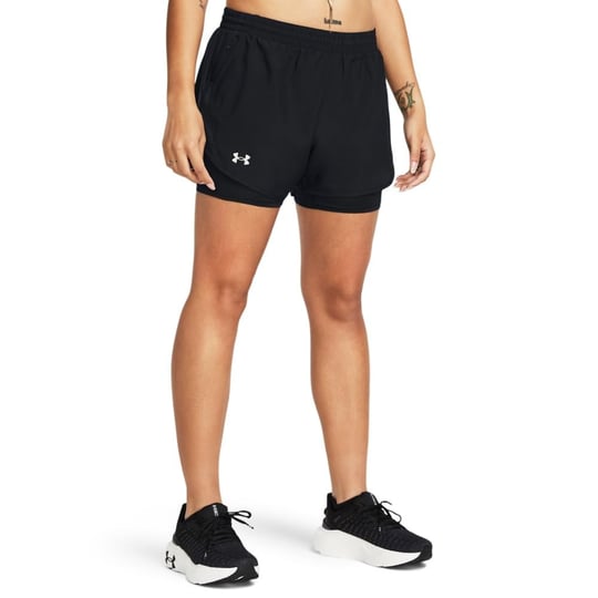 Under Armour 2si 1 arada şortla uçun Şort Kadın