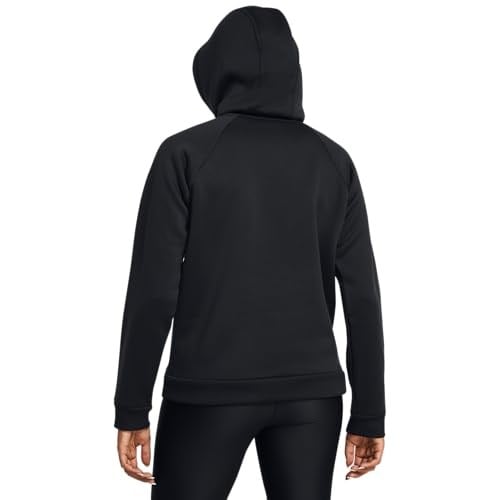 Under Armour Armour Fleece Hoodie Kadın Hoodie Siyah Beyaz XL