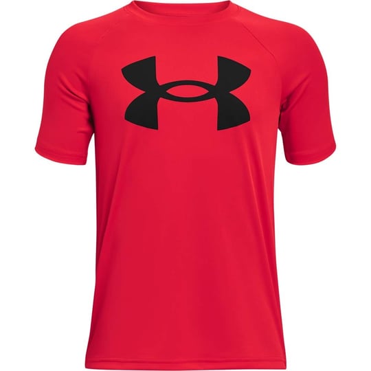 UNDER ARMOUR Erkek çocuk UA Tech Big Logo SS Tişört | Hızlı kuruyan Tech™ kumaş. V yaka.