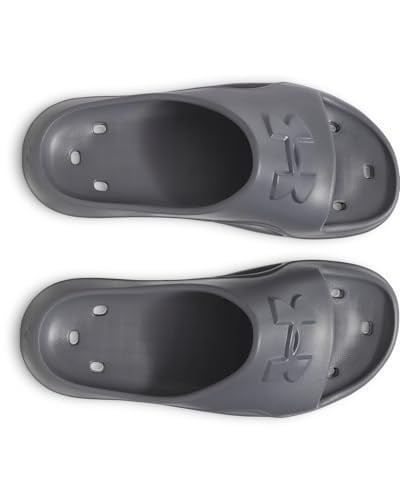 Under Armour Erkek Locker V Slide Sandalet, (025) Castlerock/Castlerock/Antrasit, 8