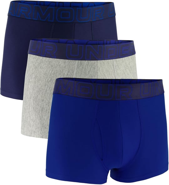 Under Armour Erkek Performans Teknolojisi 3 inç 3lü Paket Düz Boxer Külot Boxer Şort Erkek