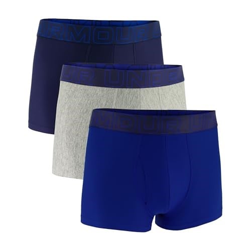Under Armour Erkek Performans Teknolojisi 3 inç 3lü Paket Düz Boxer Külot Boxer Şort Erkek