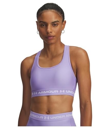UNDER ARMOUR Kadın UA Crossback Mid Heather Bra Spor Sütyeni