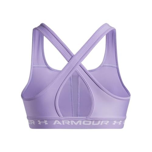 UNDER ARMOUR Kadın UA Crossback Mid Heather Bra Spor Sütyeni