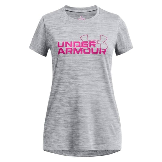 Under Armour Kızlar için Tech Twist Wordmark Logolu Kısa Kollu Tişört