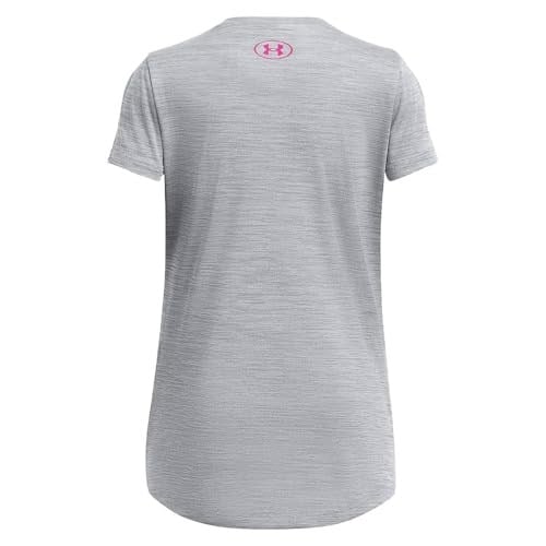 Under Armour Kızlar için Tech Twist Wordmark Logolu Kısa Kollu Tişört