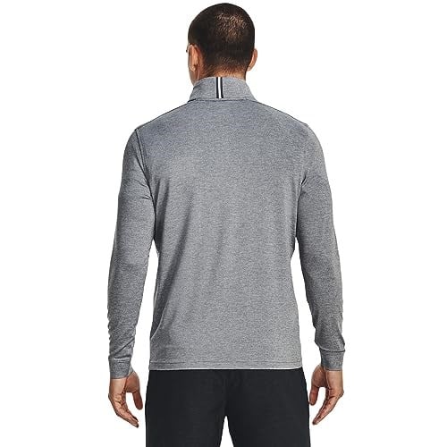 Under Armour Playoff 1/4 fermuarlı uzun kollu tişört Warmup Tops Erkek