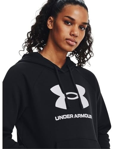 Under Armour Rakip Polar Büyük Logo Hoodie Kapüşonlu Sweatshirt Kadın