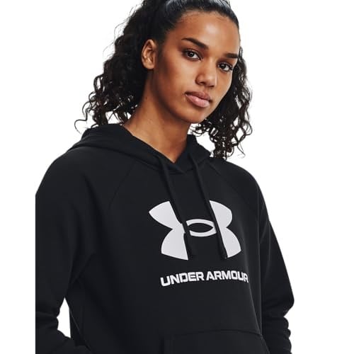 Under Armour Rakip Polar Büyük Logo Hoodie Kapüşonlu Sweatshirt Kadın