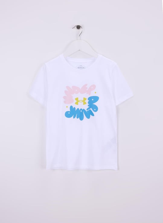Under Armour UA Bubble Wordmark SS Baskılı T-Shirt