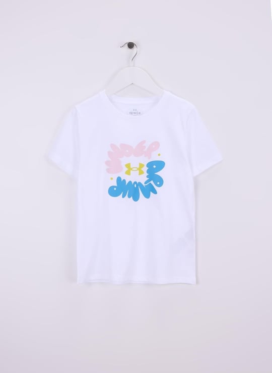 Under Armour UA Bubble Wordmark SS Baskılı T-Shirt