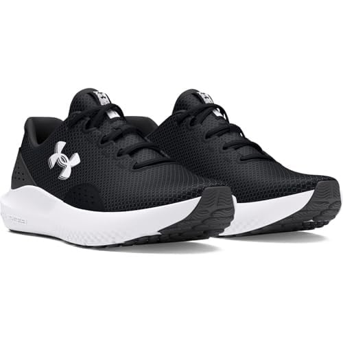 Under Armour UA Charged Surge 4 Erkek Koşu Ayakkabısı Black/Anthracite/White 42.5