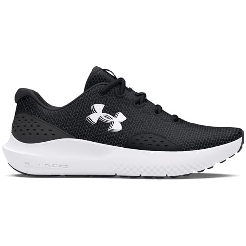 Under Armour UA Charged Surge 4 Erkek Koşu Ayakkabısı Black/Anthracite/White 42.5