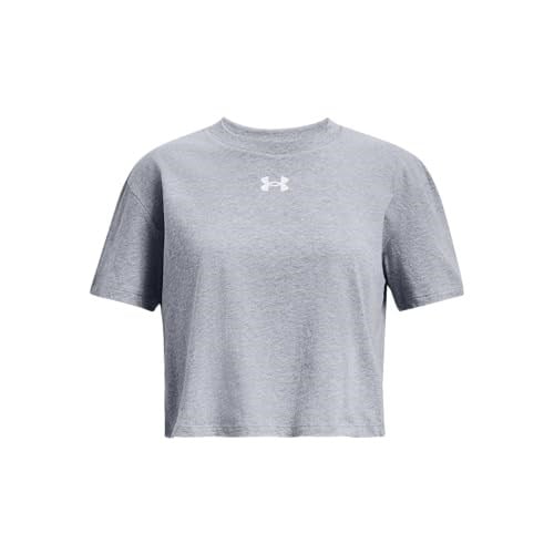 Under Armour UA CROP SPORTSTYLE LOGO SS Tişört Kız çocuk