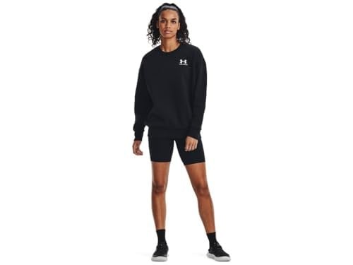 Under Armour UA Icon Fleece OS Crew Sweatshirt Kadın