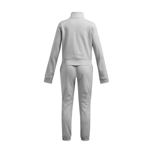 Under Armour UA Icon Knit Crop Tracksuit Kız Çocuk Eşofman Takımı, Gri, XL