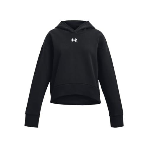 Under Armour Ua Rival Fleece Crop Hoodie Sweatshirt Kız çocuk - Seçenekler: 128-140, 140-150, YXS, S, M, XL, YXL, YLG, YMD, YSM