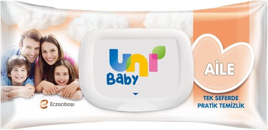 Uni Baby Aile Islak Mendil 12x90 1080 Yaprak (2 paketi) - Seçenekler: 12*90 Yaprak, 12*90 Yaprak (2 paketi)