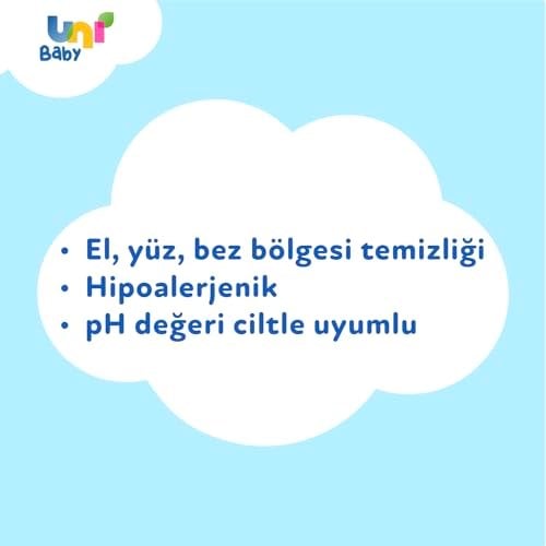 Uni Baby Aktif Sensitive Islak Mendil 3x52 156 Yaprak