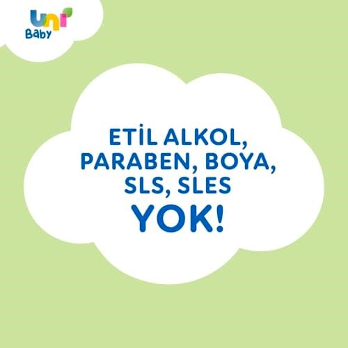 Uni Baby Hassas Dokunuş 156 Yaprak Parfümsüz Islak Mendil, Beyaz, 6-12 Ay (3 x 52 Adet)