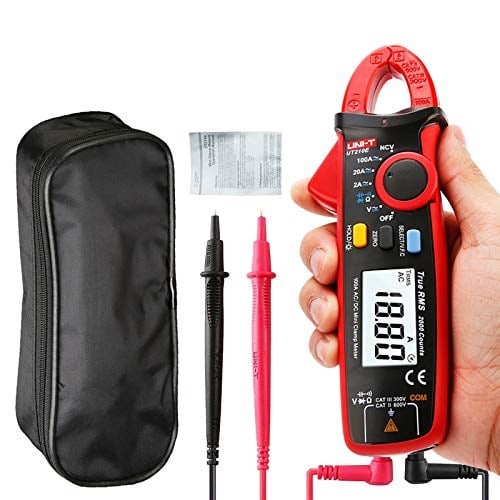 UNI-T UT210E Mini Dijital Kıskaç Ölçer Elde Taşınabilir Efekt Değeri AC/DC Direnç Kapasitesi Kontrol Cihazı