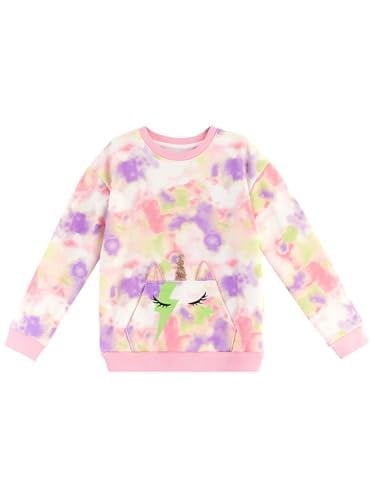 Unicorn Batik Desenli Kız Çocuk Eşofman Takım