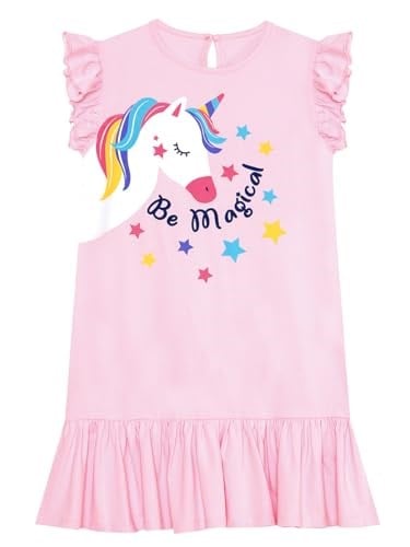 Unicorn Magic Kız Çocuk Pembe Elbise