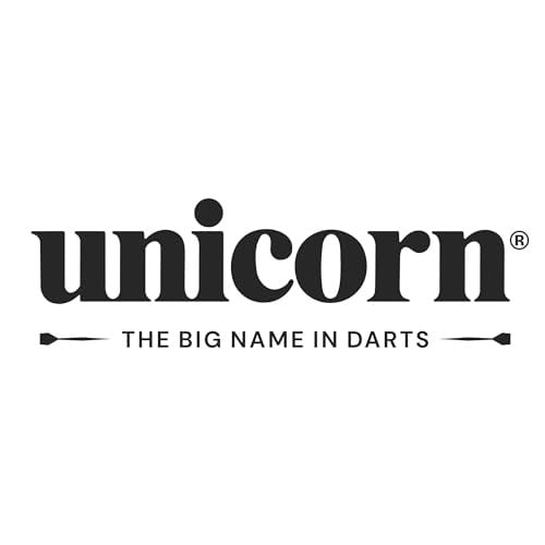 Unicorn Striker, Classic, and Contender Bristle Steel Tip Dartboard Models - Recreational-Quality Bristle Dartboard - Rotatable Metal Number Ring - Slim Wire Fasteners to Reduce Bounce Outs