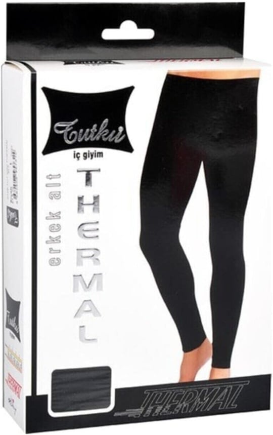 Unisex 3 Lü Termal Tayt (Siyah/XL)