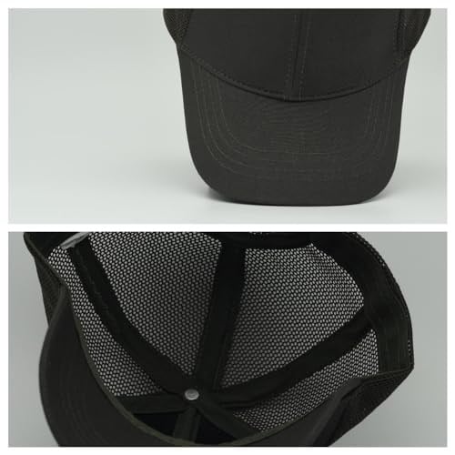 Unisex Ayarlanabilir Haki Fileli Spor Basic Şapka