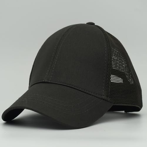 Unisex Ayarlanabilir Haki Fileli Spor Basic Şapka