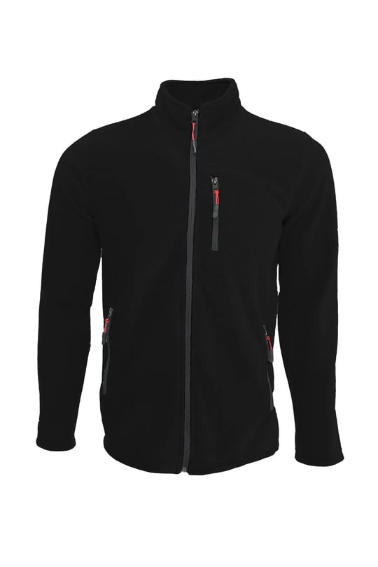 Unisex Polar Standart Tam Fermuarlı 3 Cepli Polar Hırka