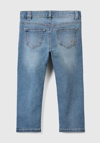 United Colors of Benetton Erkek Çocuk 5 Cepli Eco-Recycle Slim Fit Denim Pantolon