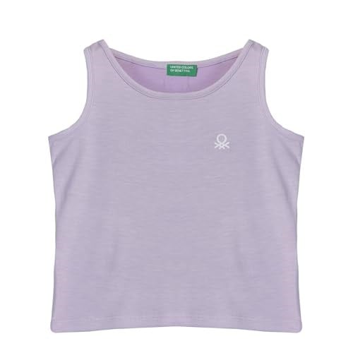 United Colors Of Benetton Kız Çocuk Atlet BNT-G21279 Lila 13-14 Yaş