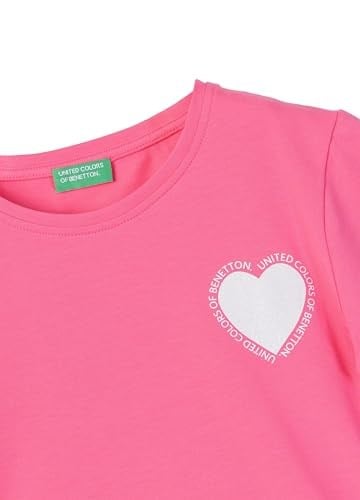 United Colors Of Benetton Kız Çocuk BNT-G21266 FUŞYA 7-8 Yaş