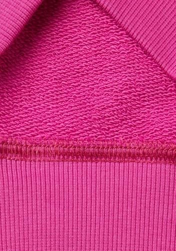 United Colors of Benetton Önü Parıltılı Logo Baskılı Bisiklet Yaka Sweatshirt Sweatshirt Kız çocuk