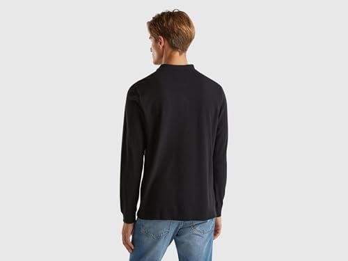 United Colors of Benetton Uzun Kollu Polo T-Shirt, Erkek Polo Tişört