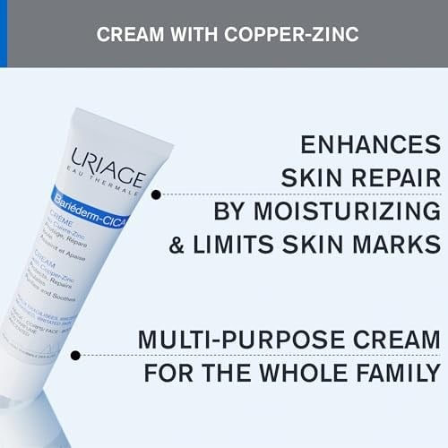 Uriage Bariederm Repairing Cica-Cream Yıpranmış Ciltler için Bakım Kremi 40ml
