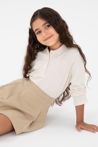 U.S. POLO ASSN. Kız Çocuk Sweatshirt 50296377 - Seçenekler: 3-4 Yıl, 4-5 Yıl, 5-6 Yıl, 6-7 Yıl, 7-8 Yıl, 8-9 Yıl...