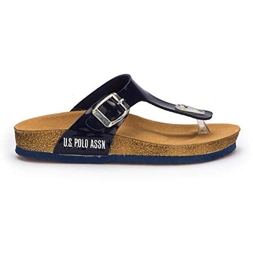 US POLO BİTE PARMAK ARASI ANATOMİK CASUAL ÇOCUK TERLİĞİ LACİVERT 31