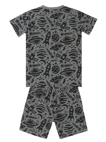 Uzay Roket Erkek Çocuk T-shirt Şort Takım