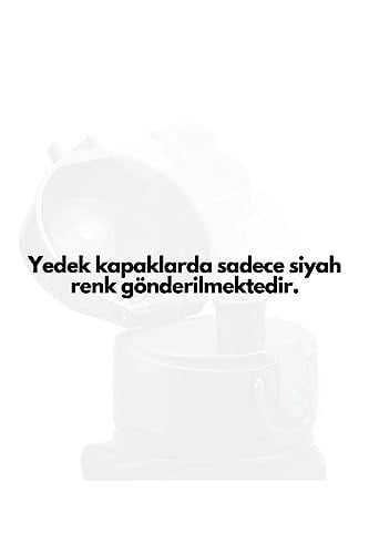 Uzspace 650ml-800ml-1000ml-1500ml Için Siyah Yedek Kapak