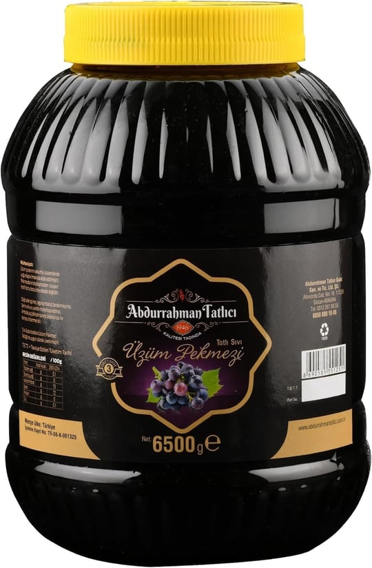 ÜZÜM PEKMEZİ 6500 g. PLASTİK