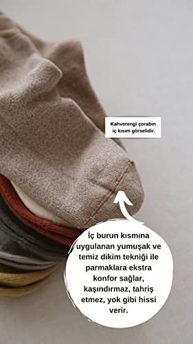 Uzun Soket Bebek Ve Çocuk Çorapları Dikişsiz Burunlu