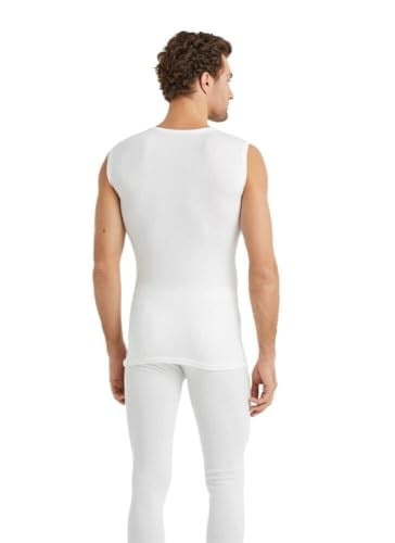 V Yaka Thermal Atlet Unisex İçlik Beyaz C3T4N2O9